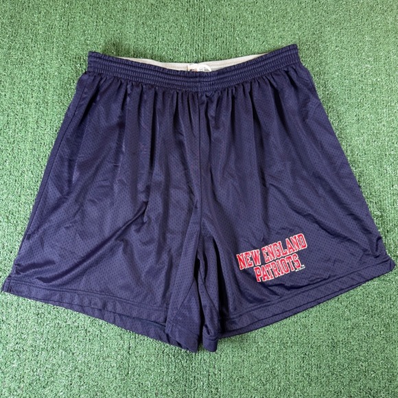 Champion Other - Y2K Champion Mesh Shorts Men XXL Blue Good New England Patriots NFL Athletic Gym